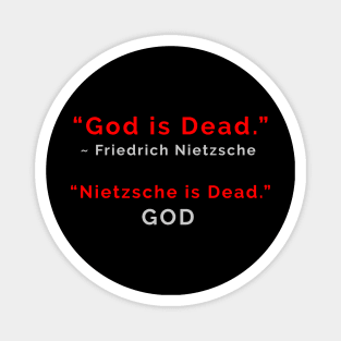 God is Dead Magnet